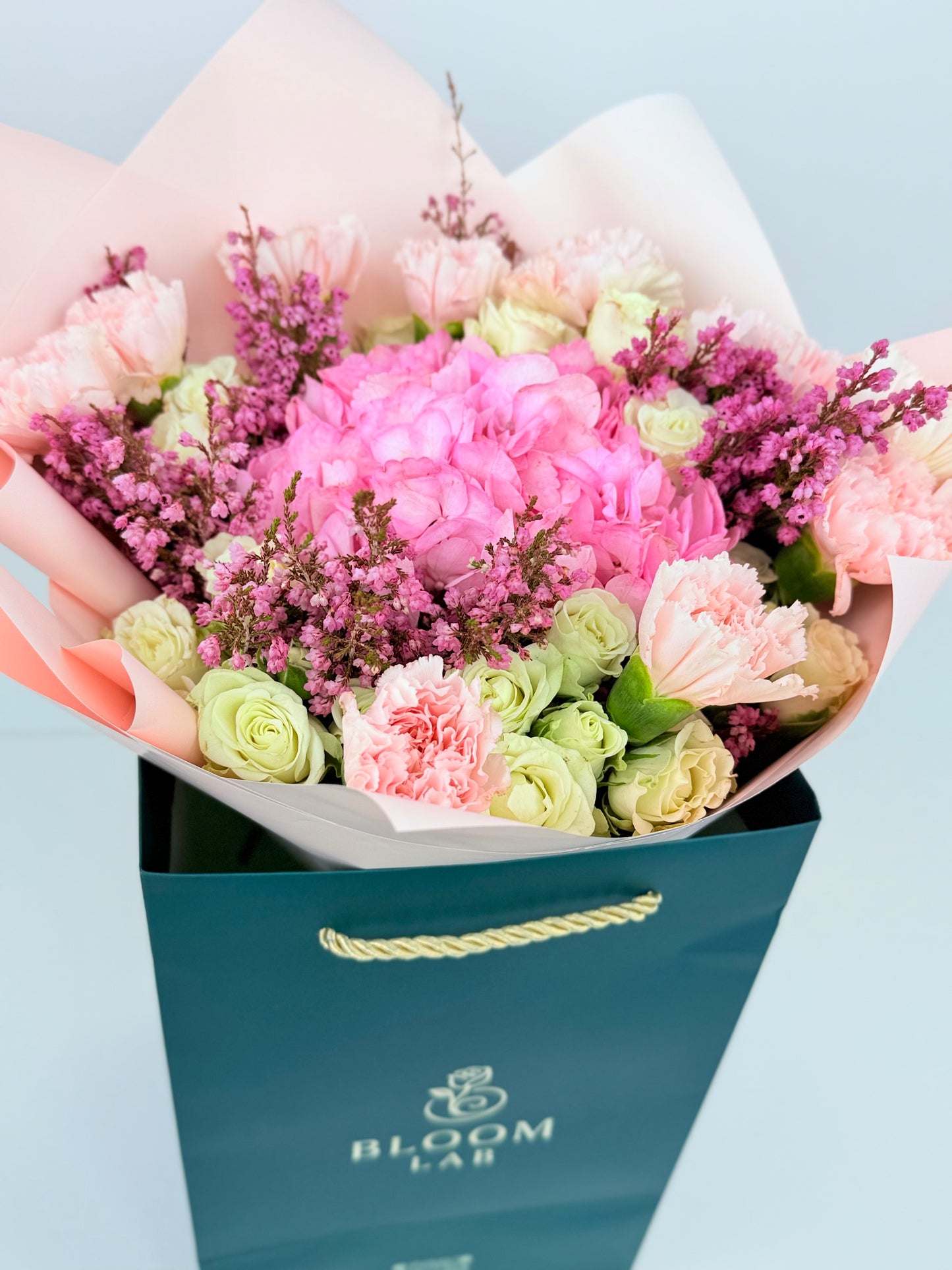 Blushing Bloom Bouquet