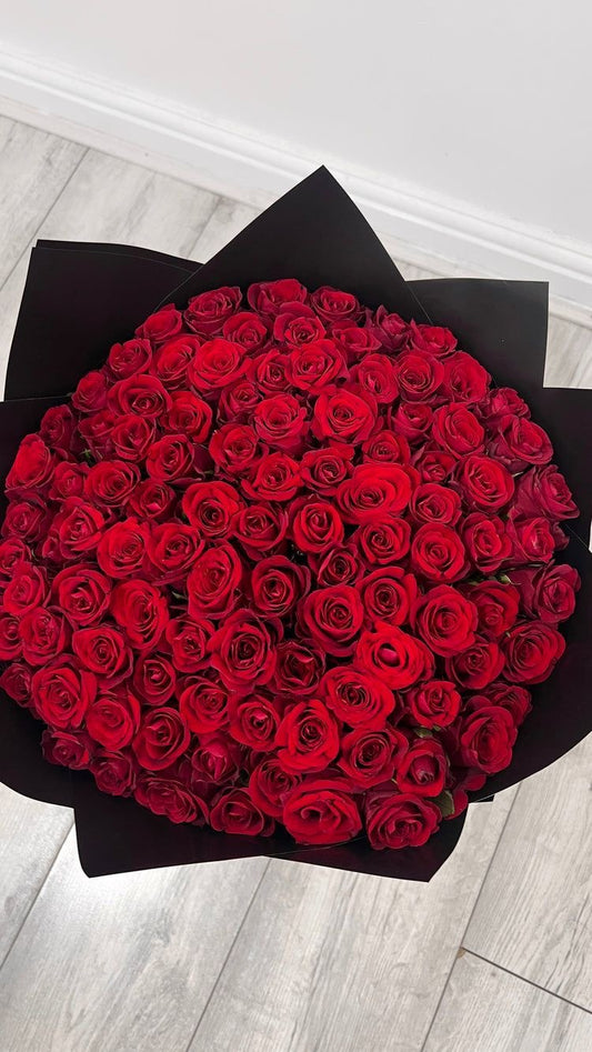 101 red roses