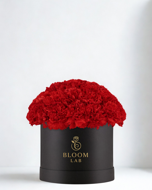 Elegant boxed roses arrangement – Bloom Lab UAE signature